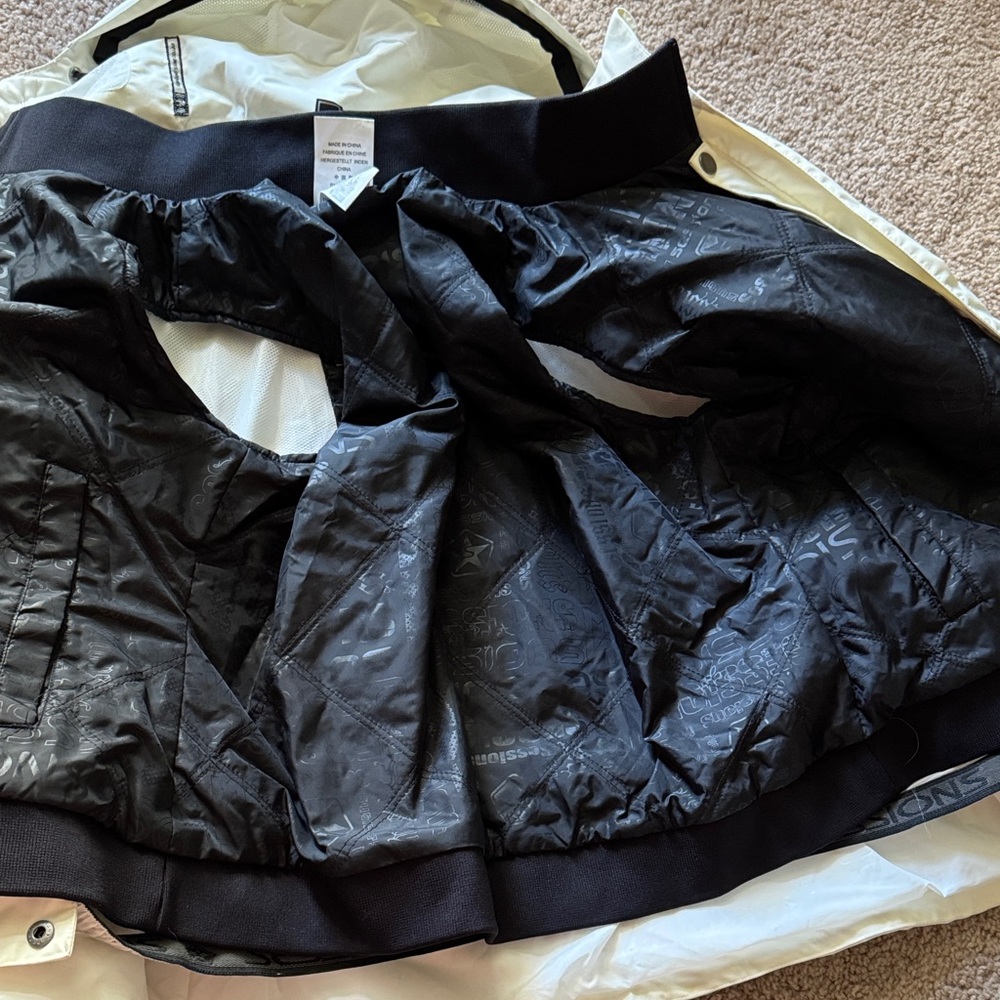 SESSIONS Ridge Series Recco White Ski & Snow Jacket - Picture 7 of 11